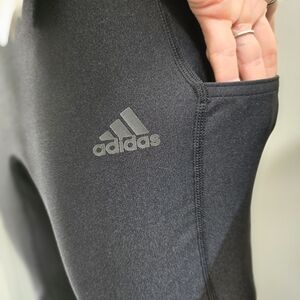 FASTIMPACT RUNNING LONG POCKET LEGGINGS  Adidas size large
